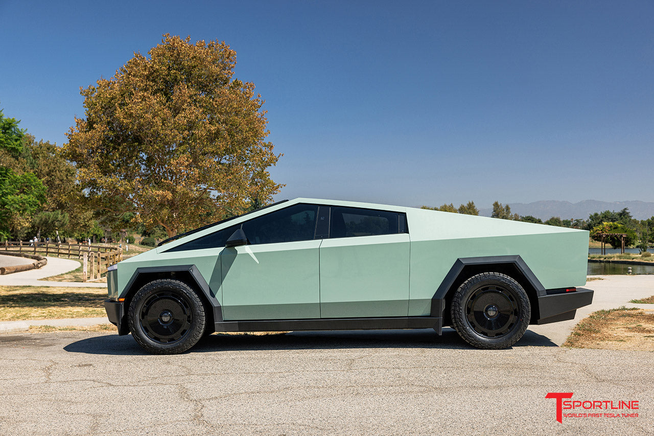 CTM 24" Tesla Cybertruck Fully Forged Monoblock Tesla Wheel and Tire Package (Set of 4)