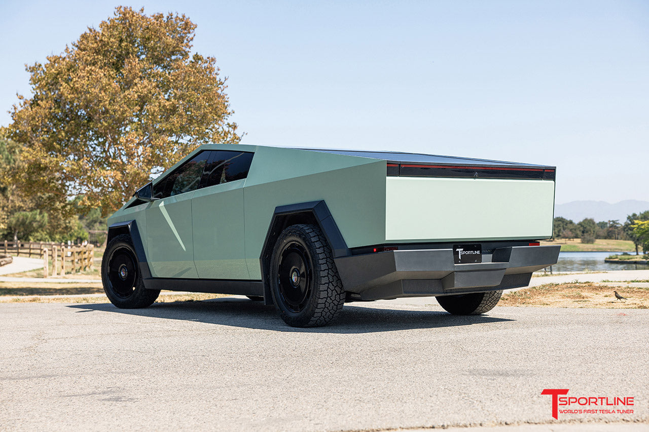 CTM 24" Tesla Cybertruck Fully Forged Monoblock Tesla Wheel and Tire Package (Set of 4)