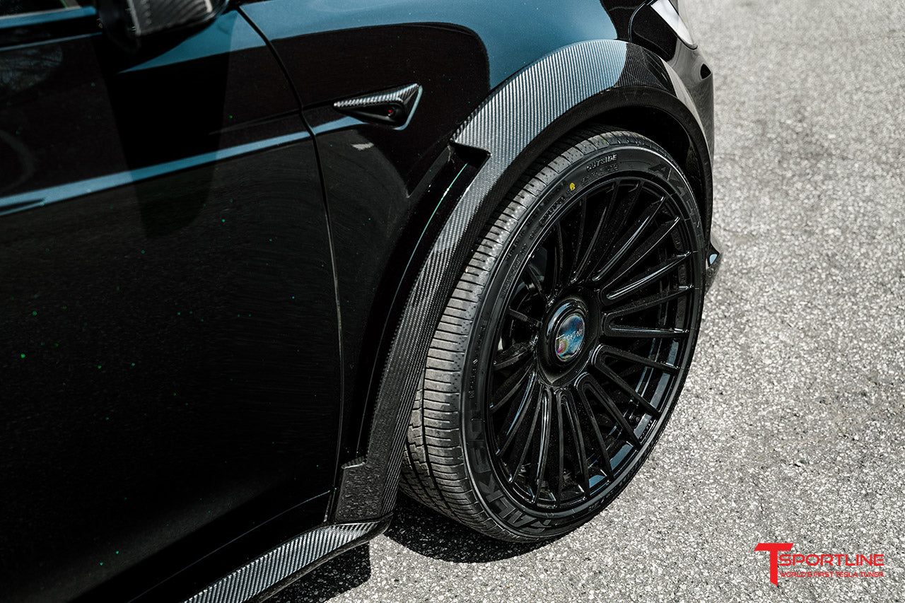 Tesla Model X TLargo-R Carbon Fiber Wide Body Package (2021 - Present)