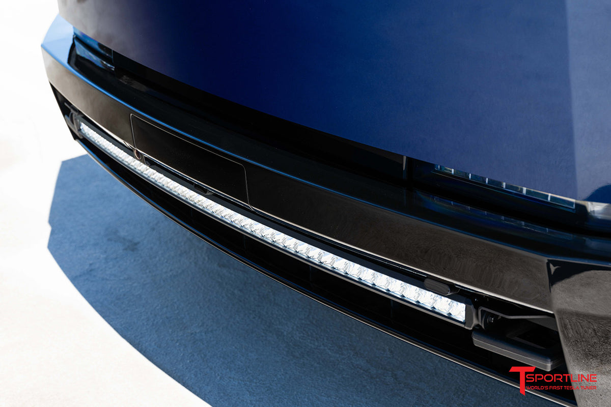 Tesla Cybertruck Curved 40&quot; Bumper Insert LED Off Road Light Bar / Lightbar