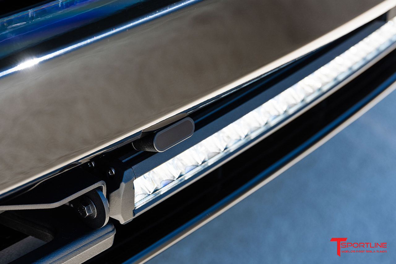 Tesla Cybertruck Curved 40" Bumper Insert LED Off Road Light Bar / Lightbar