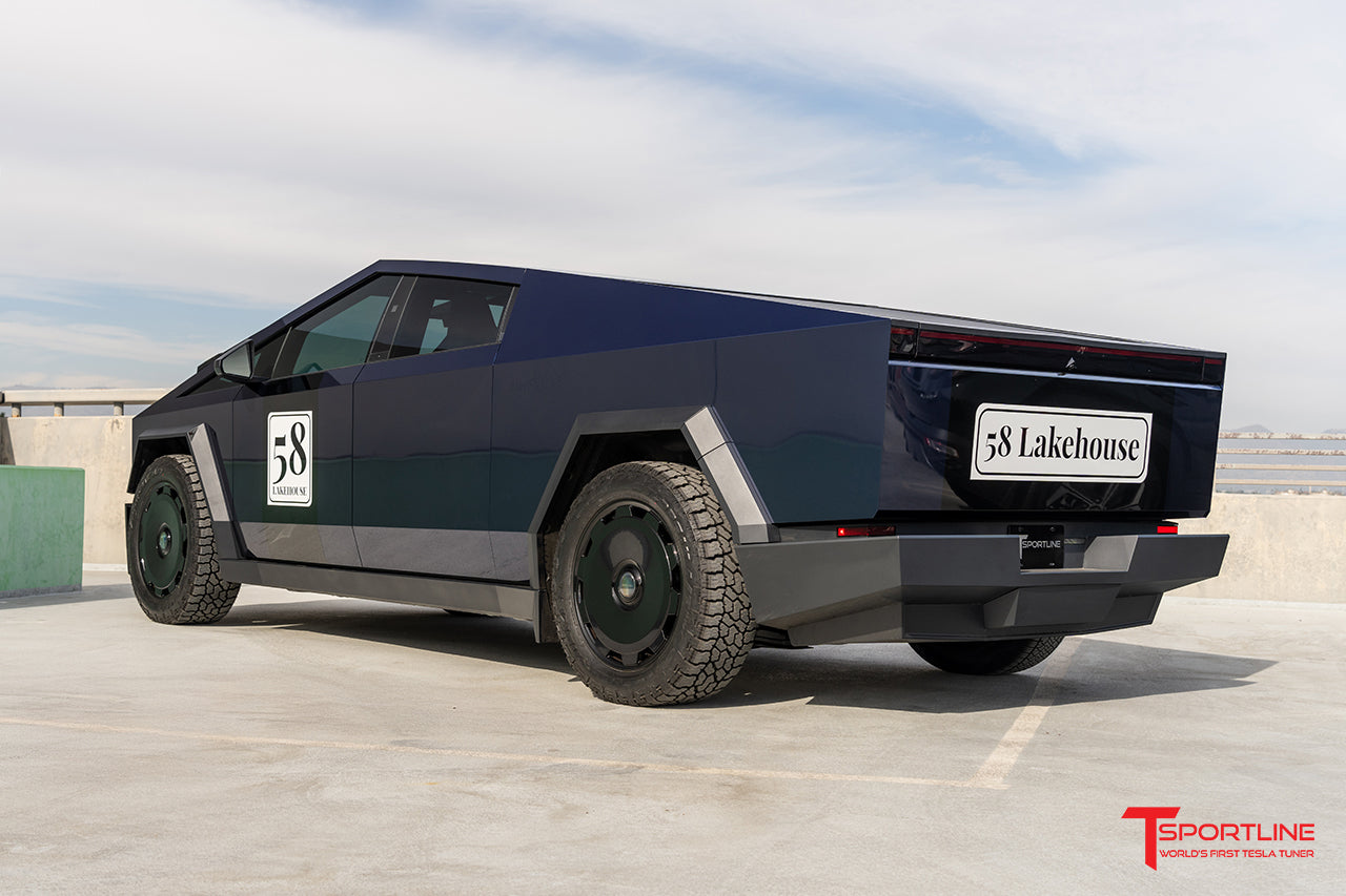 CTM 22" Tesla Cybertruck Fully Forged Monoblock Tesla Wheel (Set of 4)