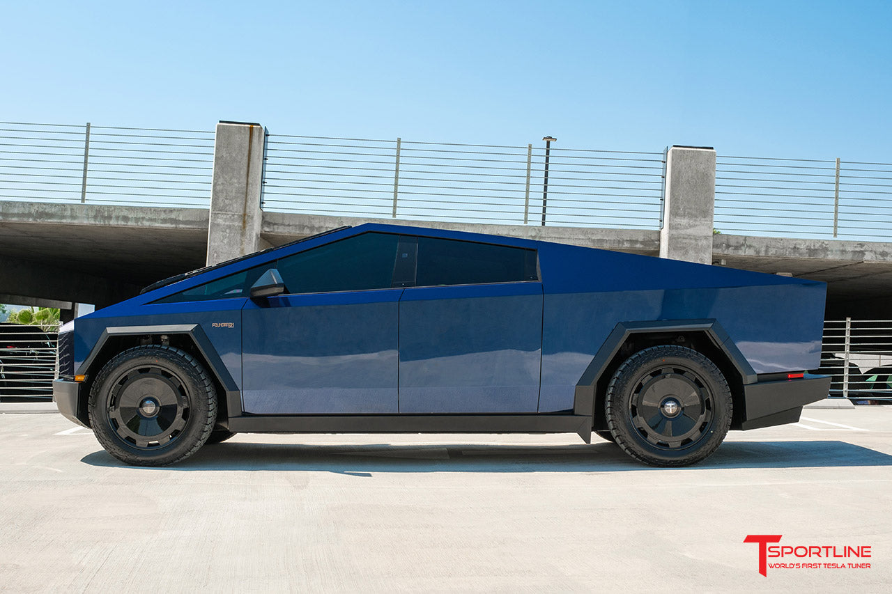 CTM 22" Tesla Cybertruck Fully Forged Monoblock Tesla Wheel and Tire Package (Set of 4)