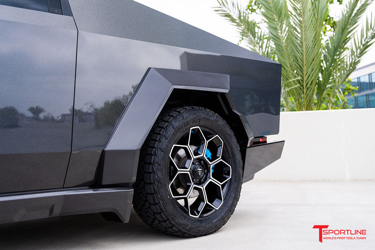 Tesla Cybertruck Carbon Fiber Wide Body Package