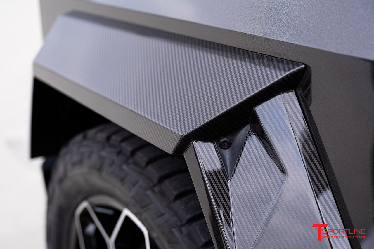 Tesla Cybertruck Carbon Fiber Wide Body Package