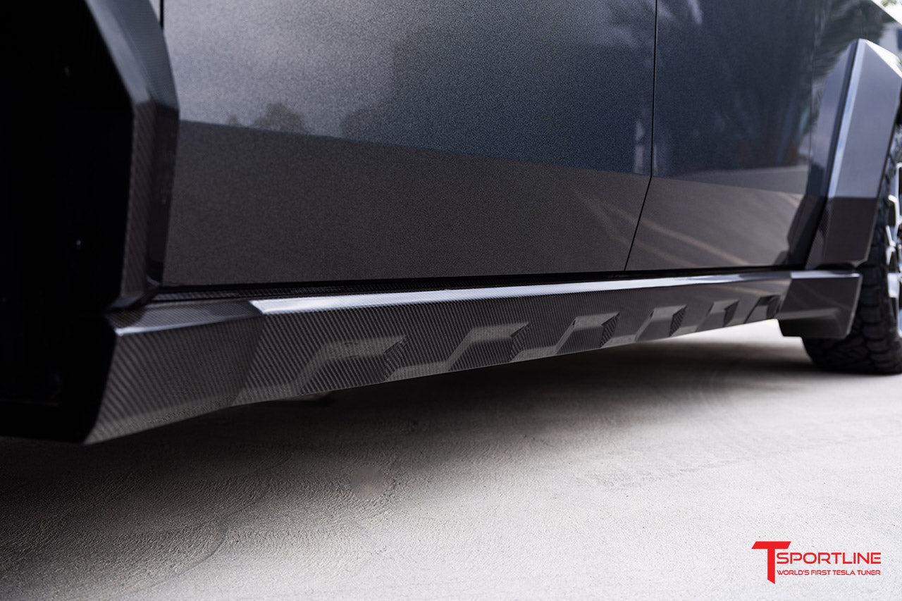 Tesla Cybertruck Carbon Fiber Wide Body Package