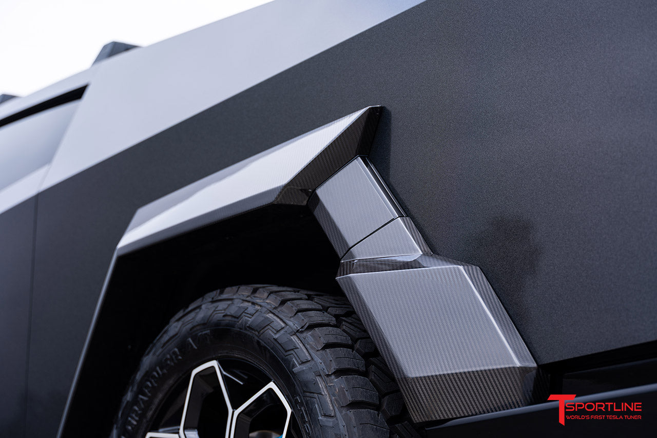 Tesla Cybertruck Carbon Fiber Wide Body Package