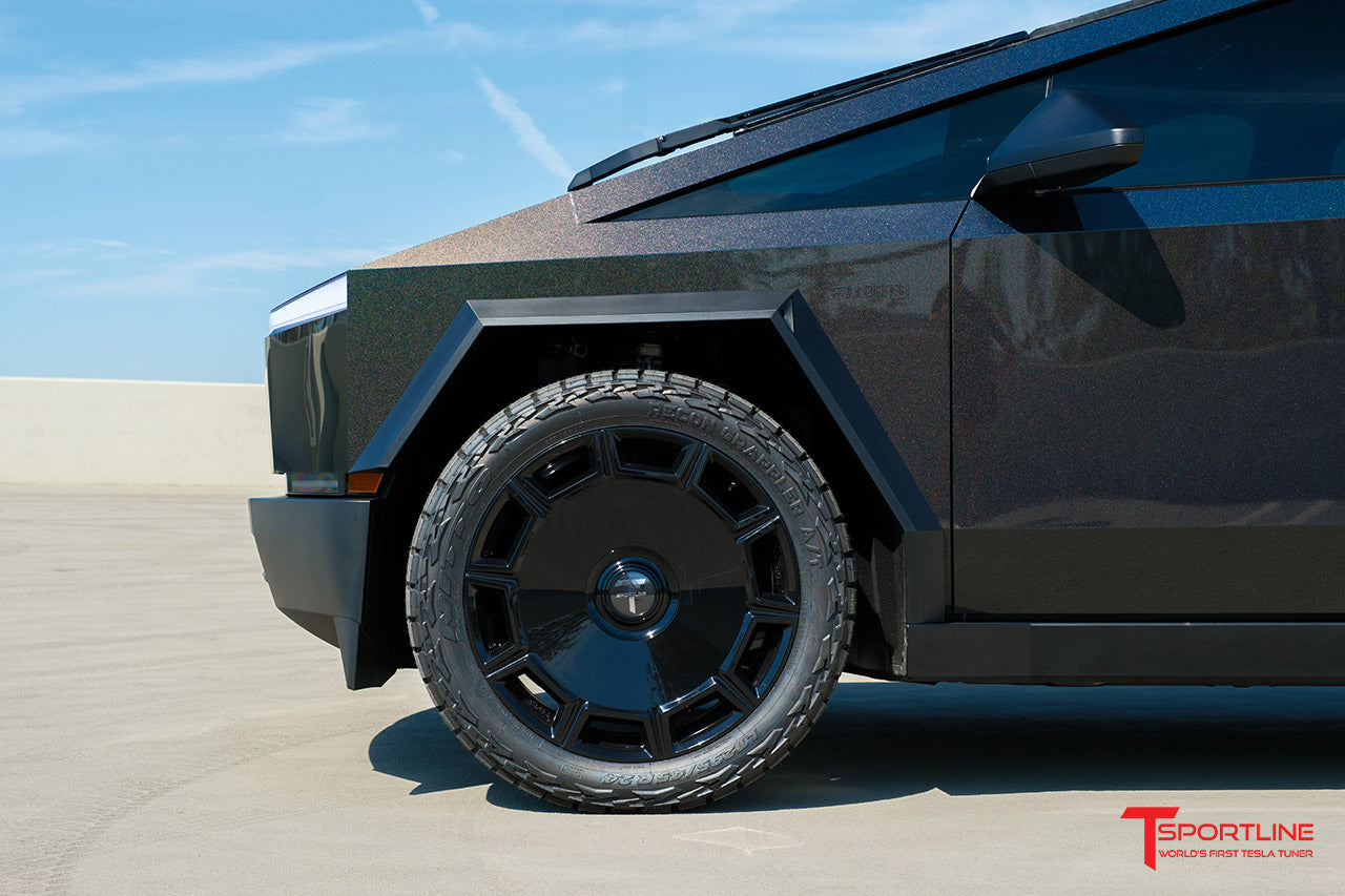 CT10 24" Tesla Cybertruck Fully Forged Monoblock Tesla Wheel (Set of 4)