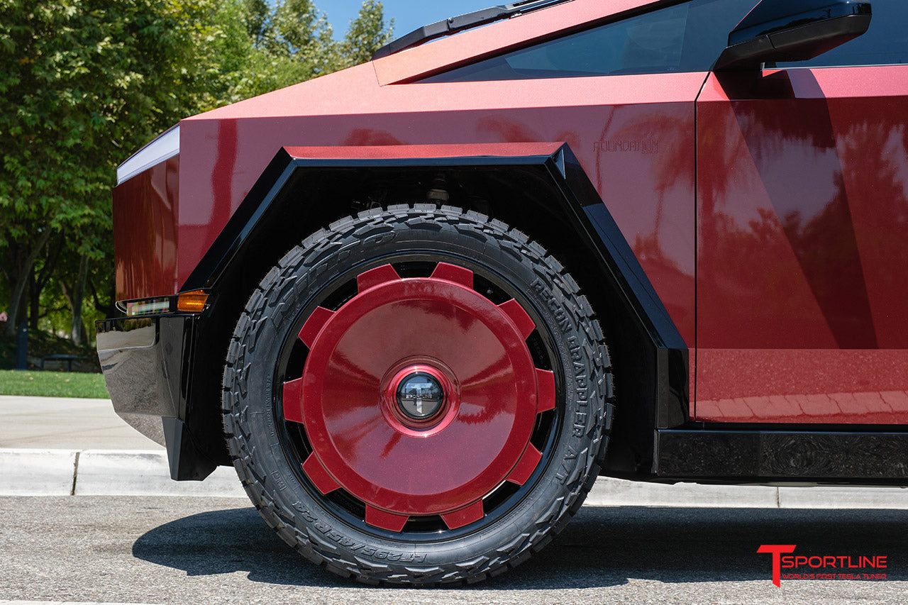 CTM 24" Tesla Cybertruck Fully Forged Monoblock Tesla Wheel (Set of 4)