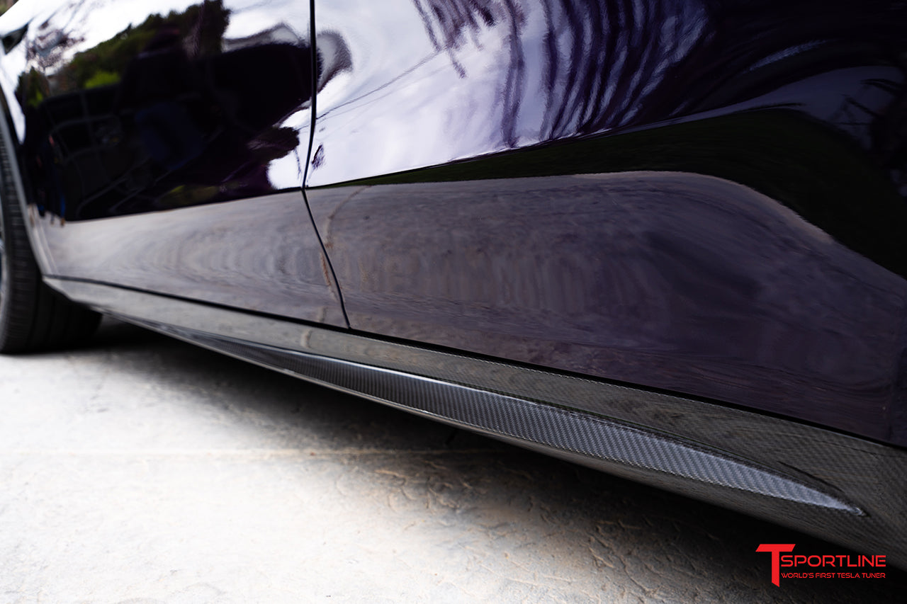 Tesla Model Y Carbon Fiber Sport Aero Body Package
