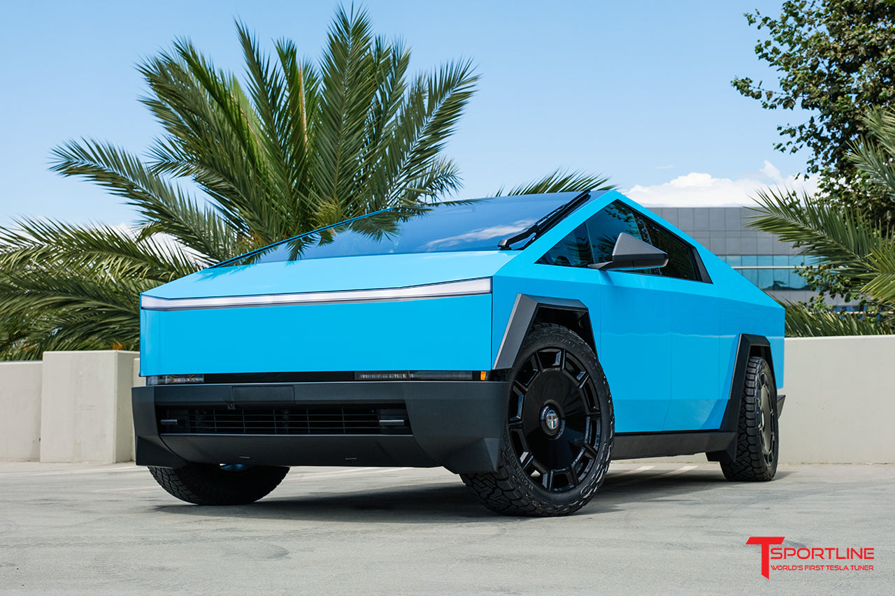 CT10 24" Tesla Cybertruck Fully Forged Monoblock Tesla Wheel (Set of 4)