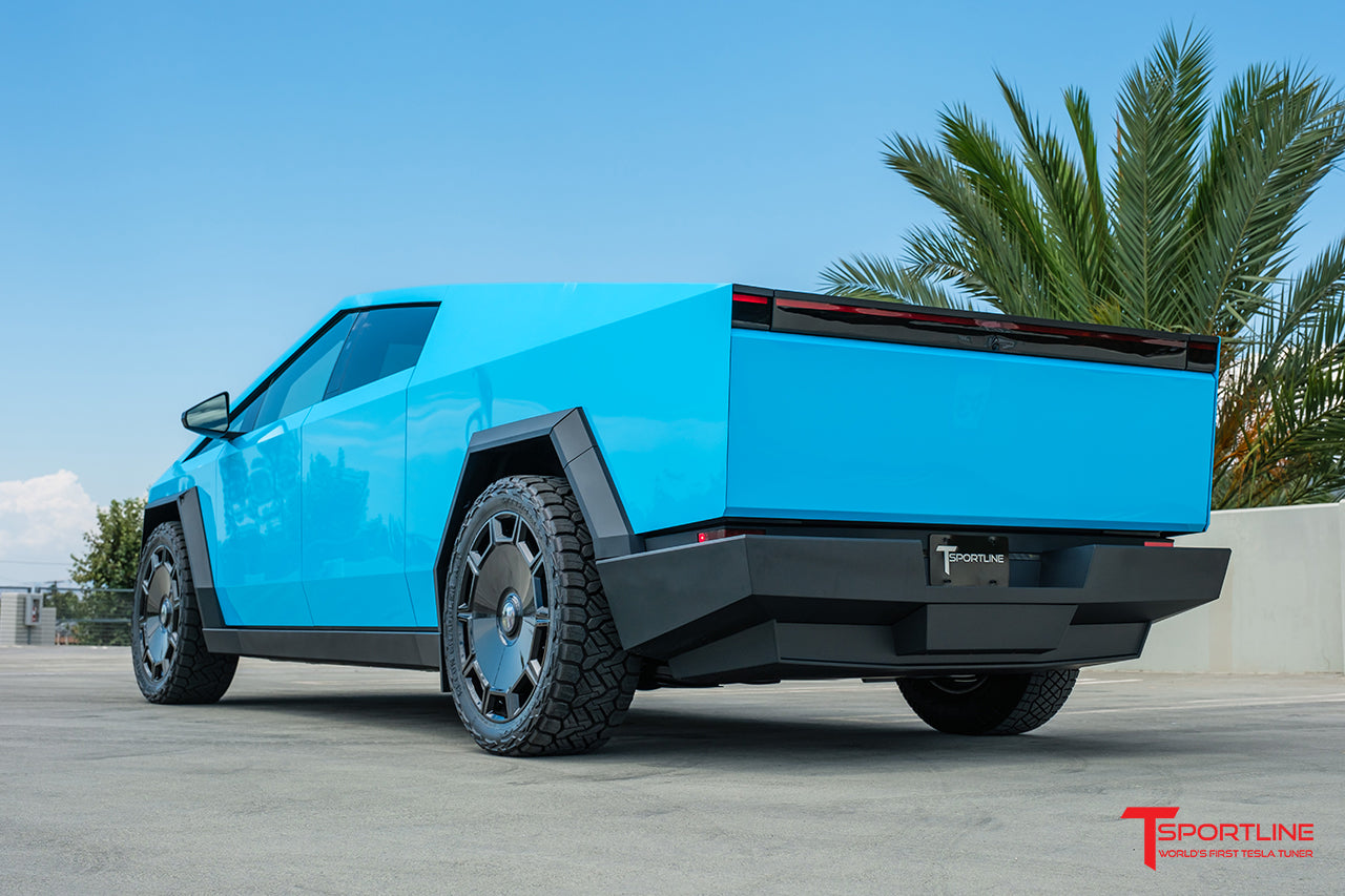 CT10 24" Tesla Cybertruck Fully Forged Monoblock Tesla Wheel and Tire Package (Set of 4)