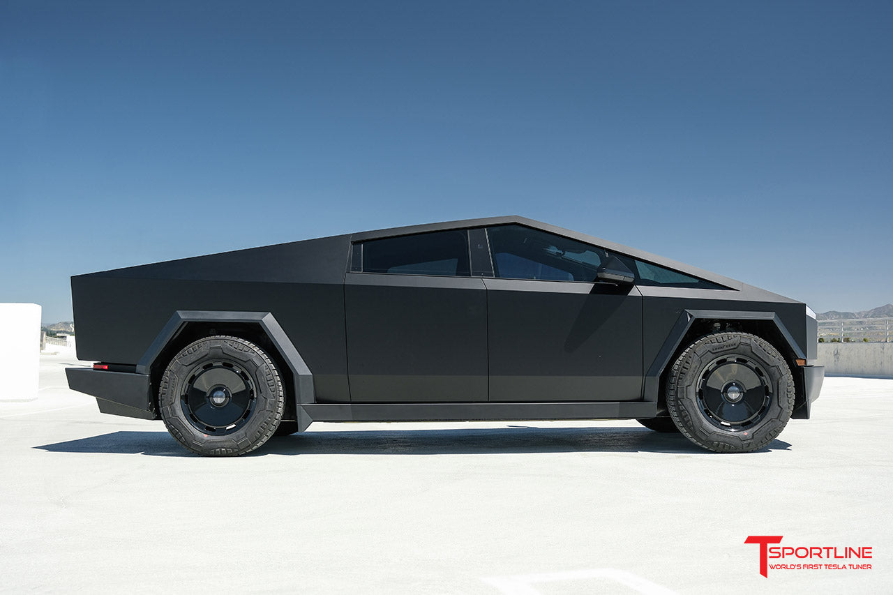 CTM 20" Tesla Cybertruck Fully Forged Monoblock Tesla Wheel and Tire Package (Set of 4)