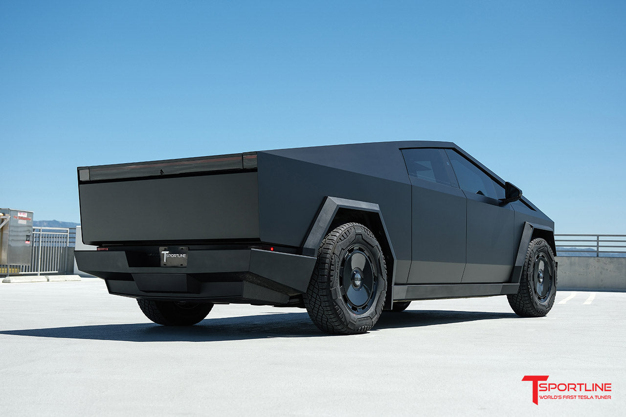 CTM 20" Tesla Cybertruck Fully Forged Monoblock Tesla Wheel and Tire Package (Set of 4)