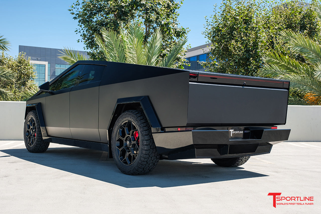 CT7 22" Tesla Cybertruck Fully Forged Lightweight Tesla Wheel and Tire Package (Set of 4)