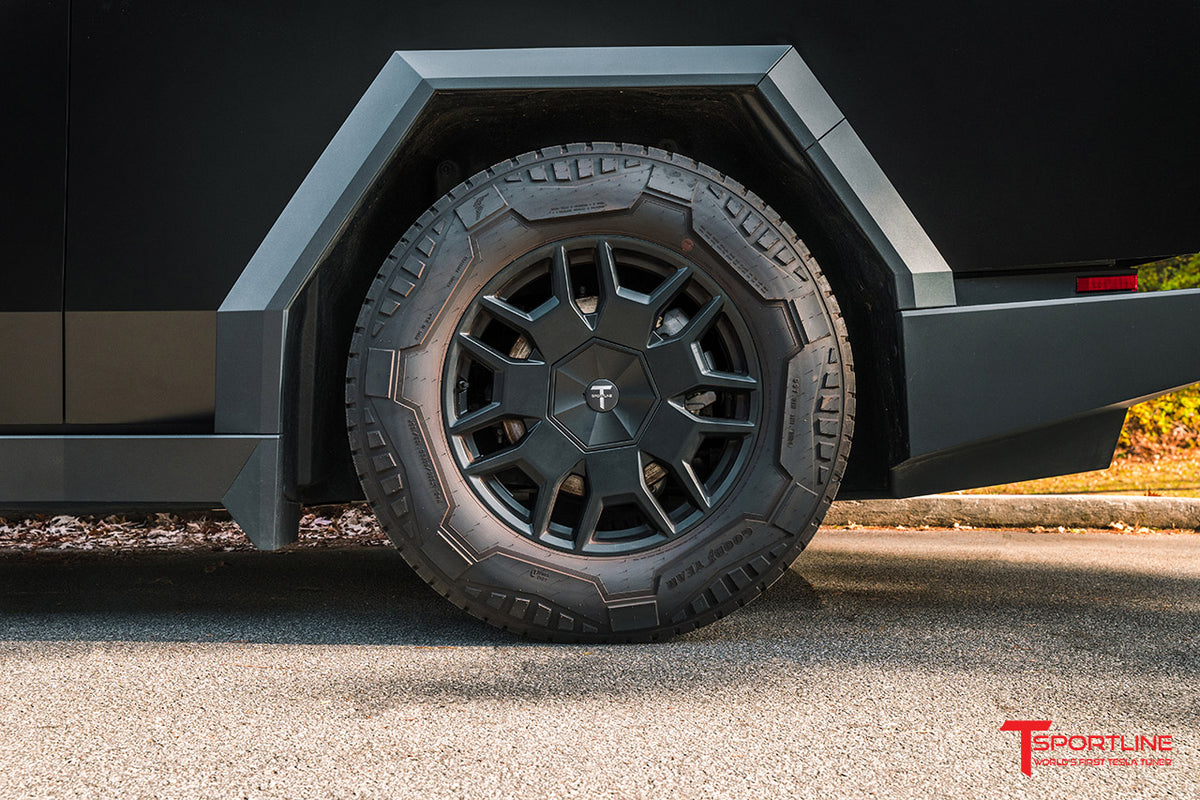 Tesla Cybertruck Center Hub Cover Set for Factory Wheels