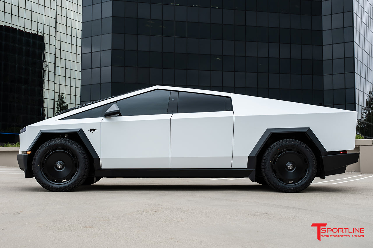 CTM 22" Tesla Cybertruck Fully Forged Monoblock Tesla Wheel and Tire Package (Set of 4)