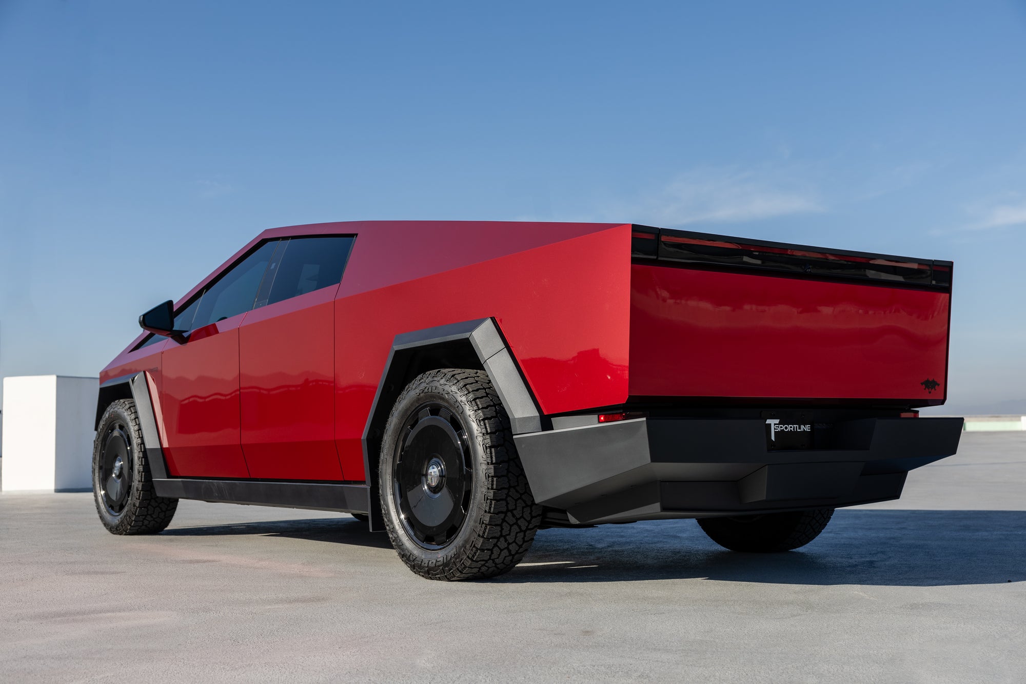 CTM 22" Tesla Cybertruck Fully Forged Monoblock Tesla Wheel and Tire Package (Set of 4)