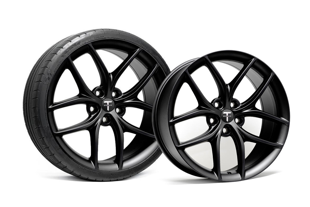 TS5 21" Tesla Model Y Wheel and Tire Package (Set of 4)