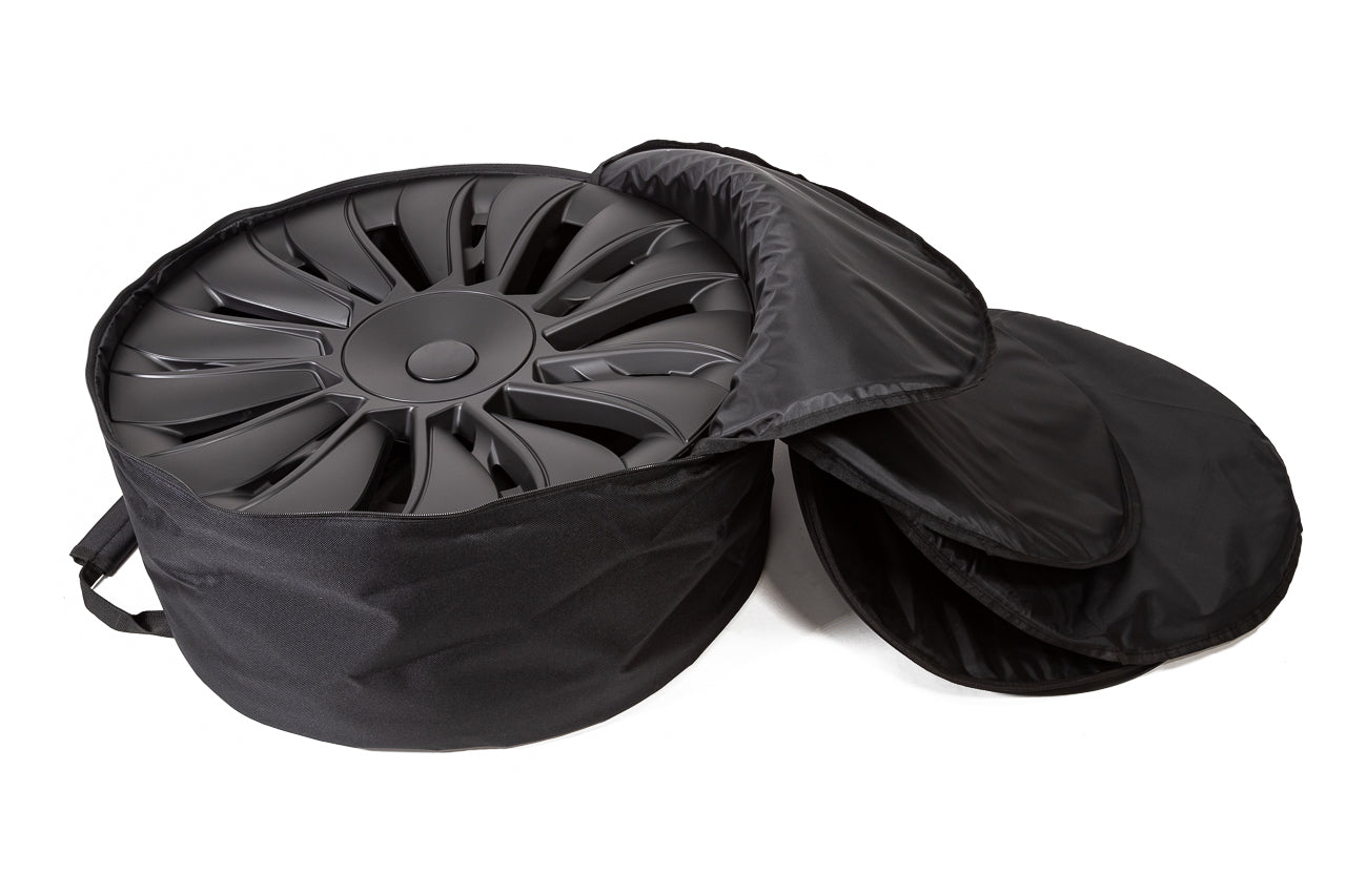 T315 Tesla Model 3 Arachnid Styled Aero Wheel Cover Set for 18" Factory Tesla Wheel