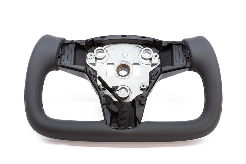 Tesla Model 3 / Y Premium Yoke Steering Wheel with Carbon Fiber or Sti ...