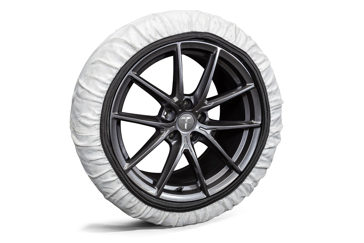 Tesla Winter Tire Super Textile Snow Chains / Socks For Tesla Wheels