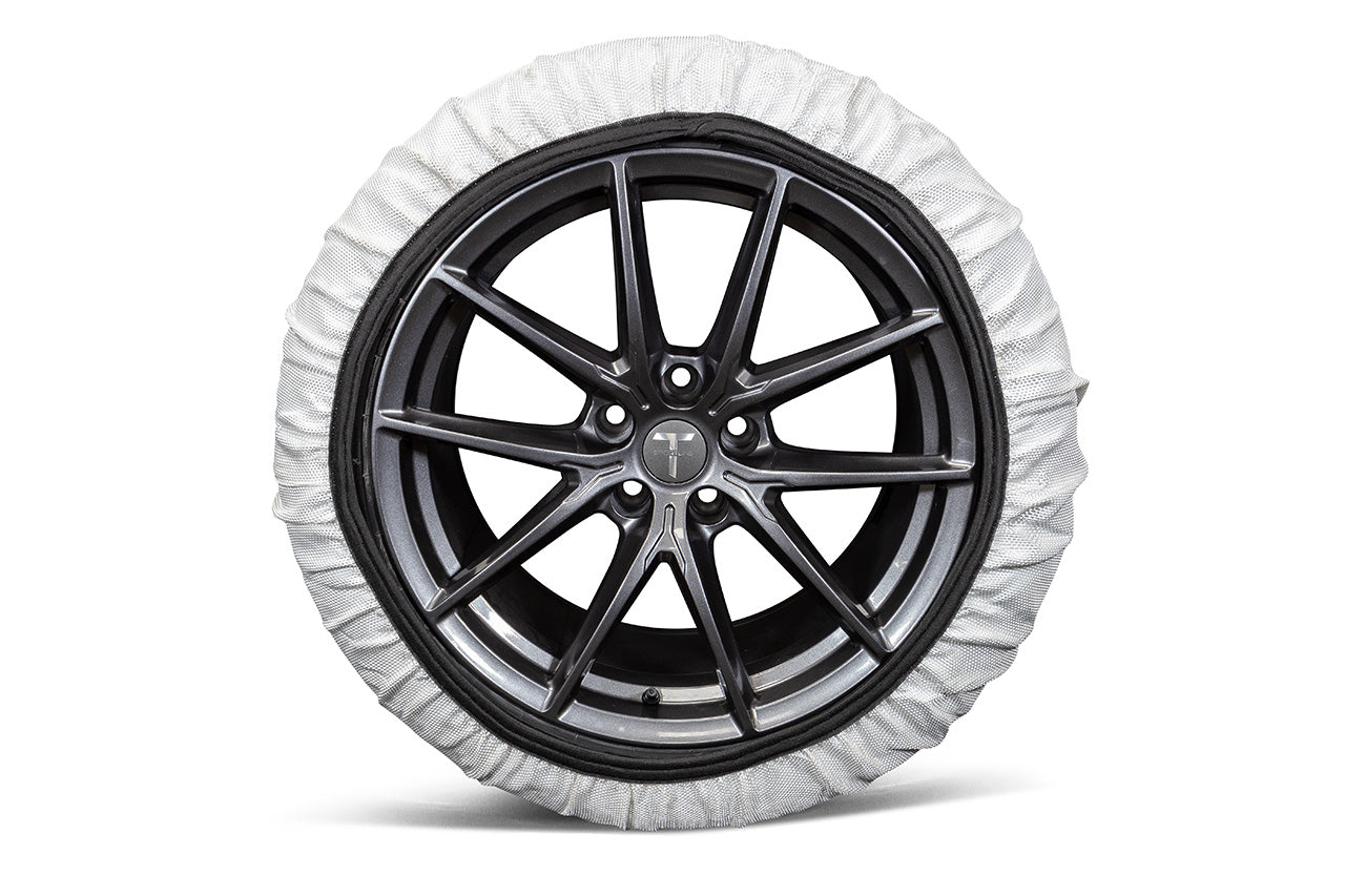 Tesla Winter Tire Super Textile Snow Chains / Socks For Tesla Wheels