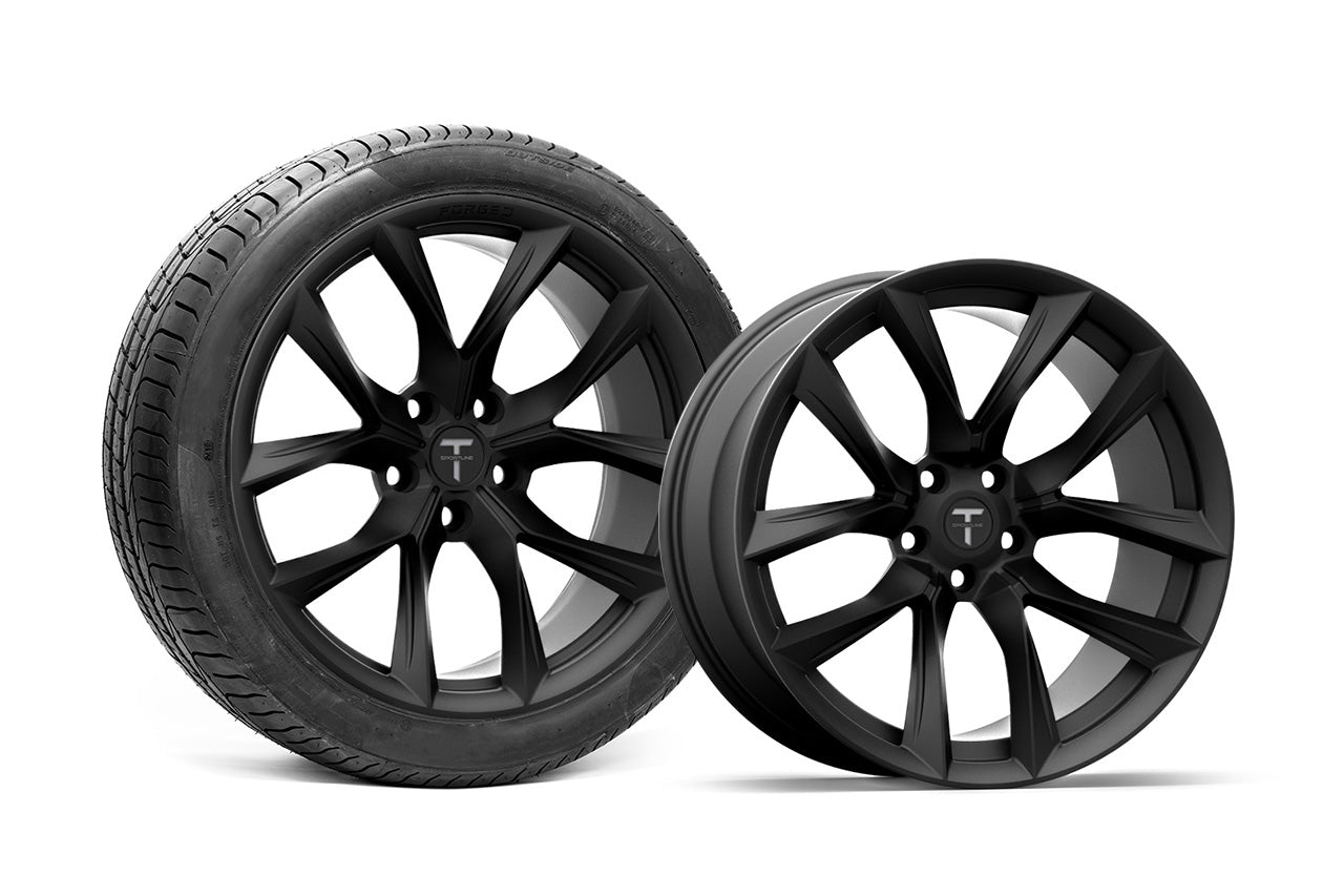 TSSF 20" Tesla Model S Long Range & Plaid Wheel and Tire Package (Set of 4)