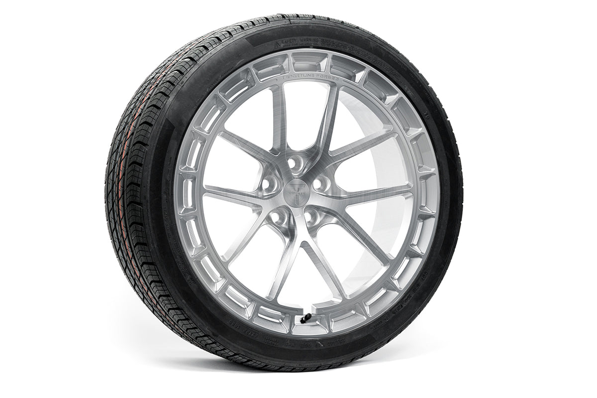 TSW115A Aero 19&quot; Superwide Tesla Model 3 Fully Forged Lightweight Tesla Wheel and Tire Package (Set of 4)