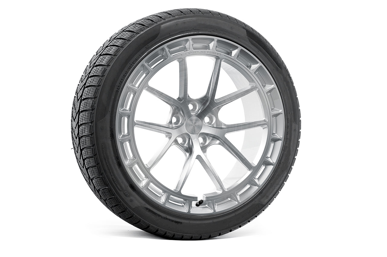 TSW115A 19" Tesla Model Y Fully Forged Lightweight Tesla Wheels and Tire Packages