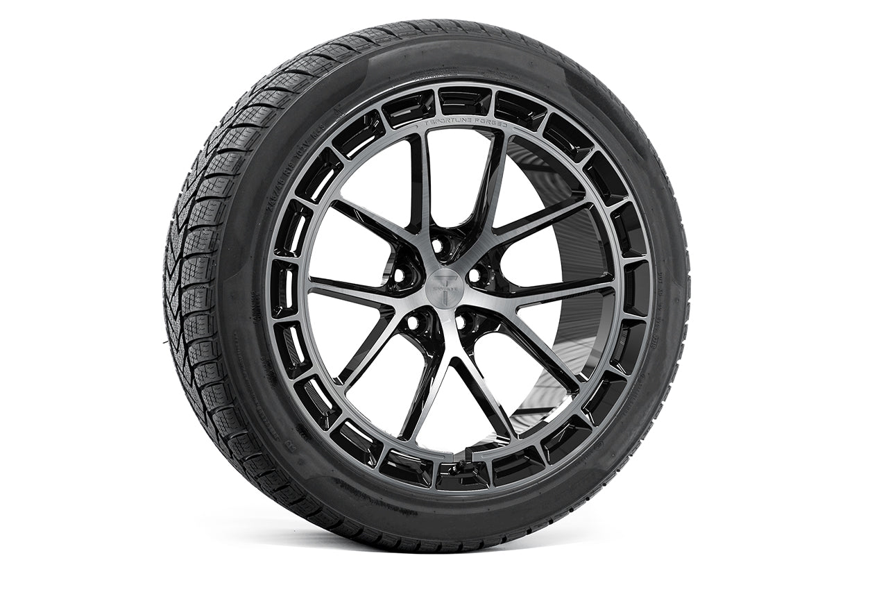 TSW115A 19" Tesla Model Y Fully Forged Lightweight Tesla Wheels and Tire Packages