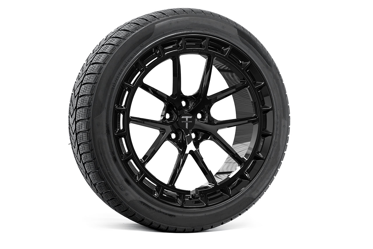 TSW115A 19" Tesla Model Y Fully Forged Lightweight Tesla Wheels and Tire Packages