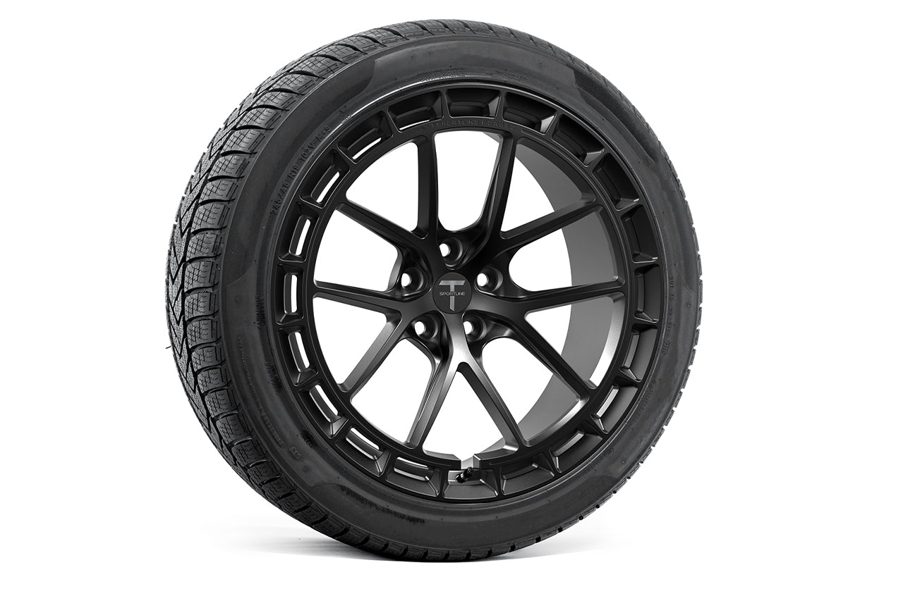 TSW115A 19" Tesla Model Y Fully Forged Lightweight Tesla Wheels and Tire Packages
