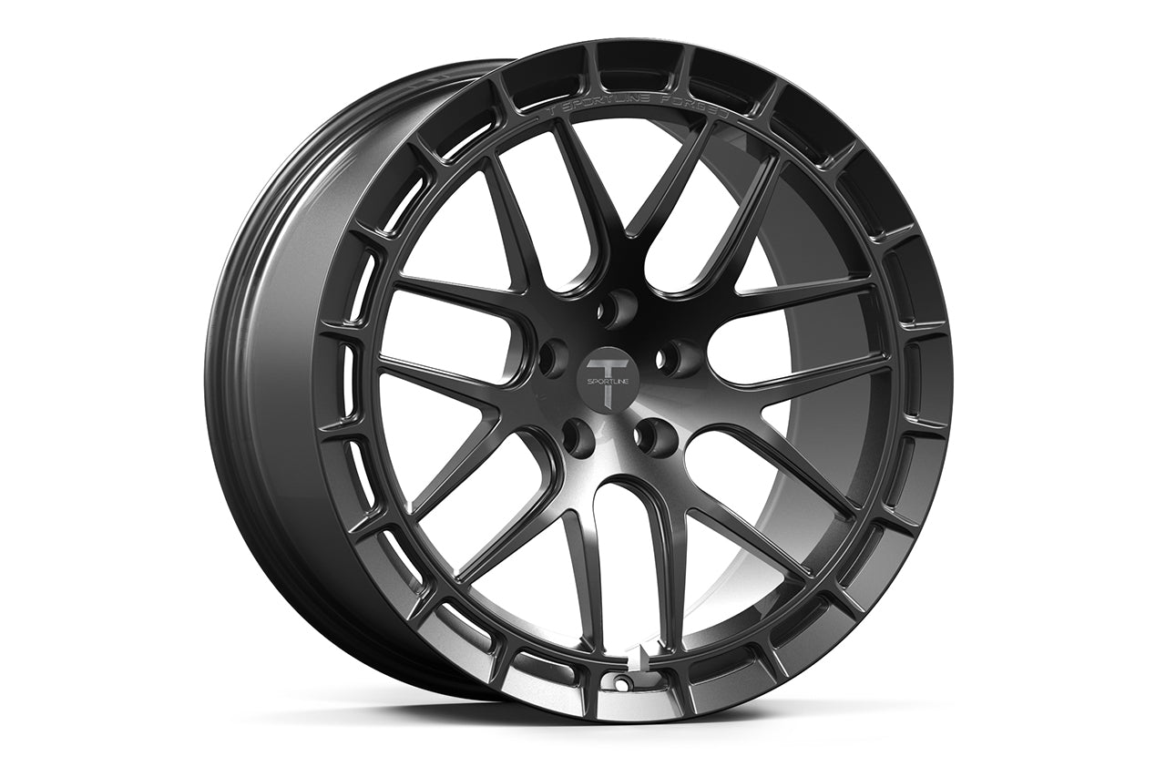 TSW117A 21" Tesla Model S Plaid & Long Range Fully Forged Lightweight Tesla Wheel (Set of 4)