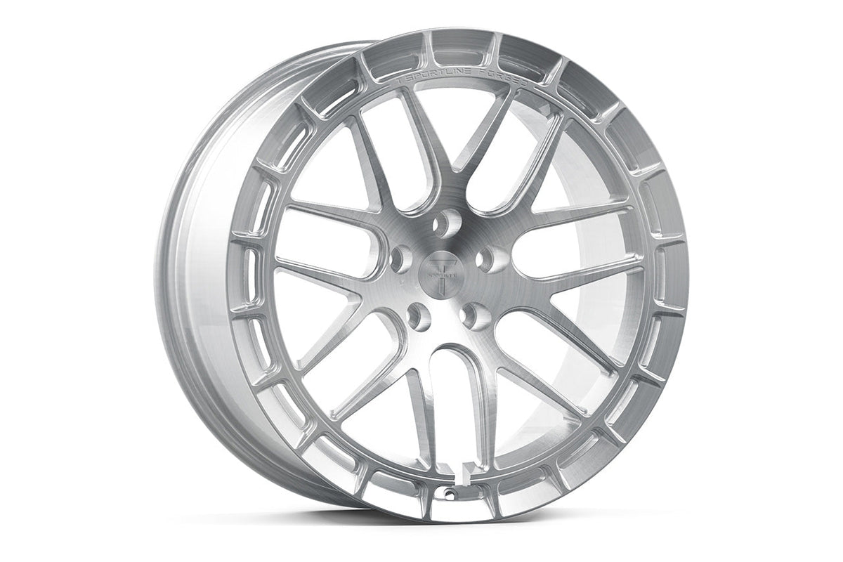 TSW117A 21&quot; Tesla Model S Plaid &amp; Long Range Fully Forged Lightweight Tesla Wheel (Set of 4)