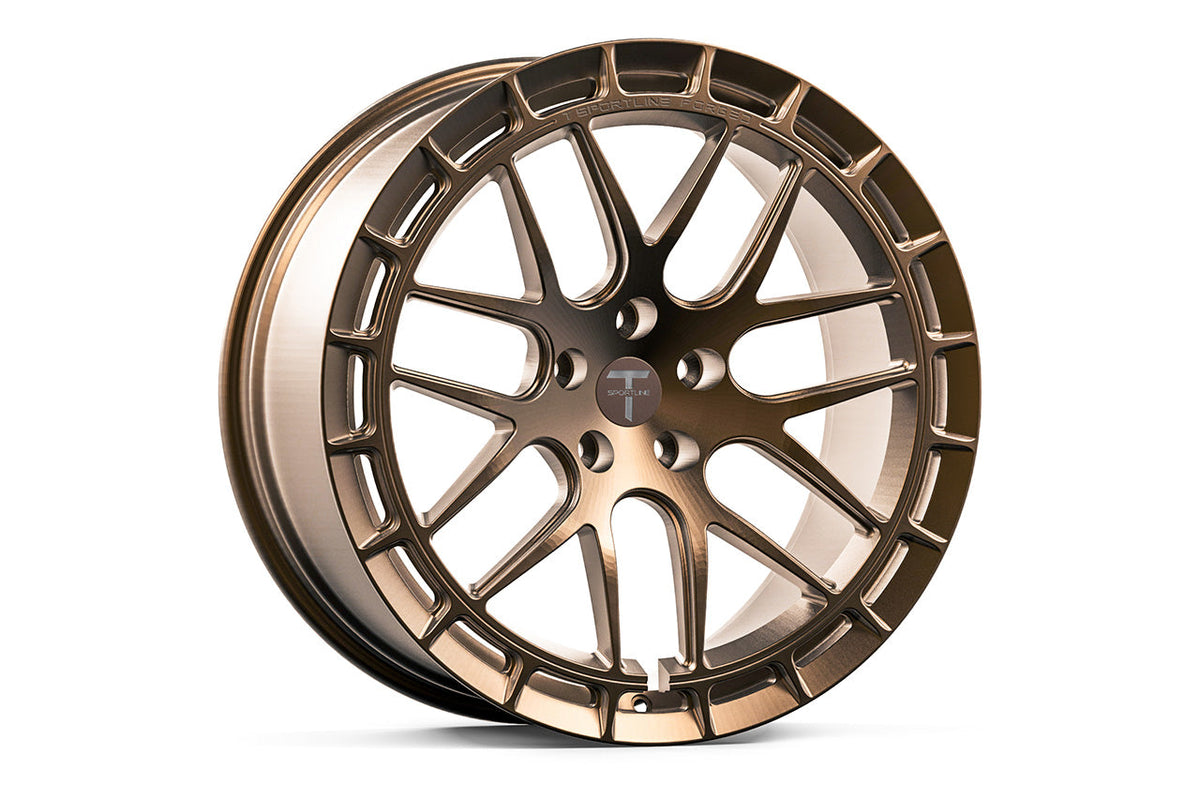 TSW117A 21&quot; Tesla Model S Plaid &amp; Long Range Fully Forged Lightweight Tesla Wheel (Set of 4)