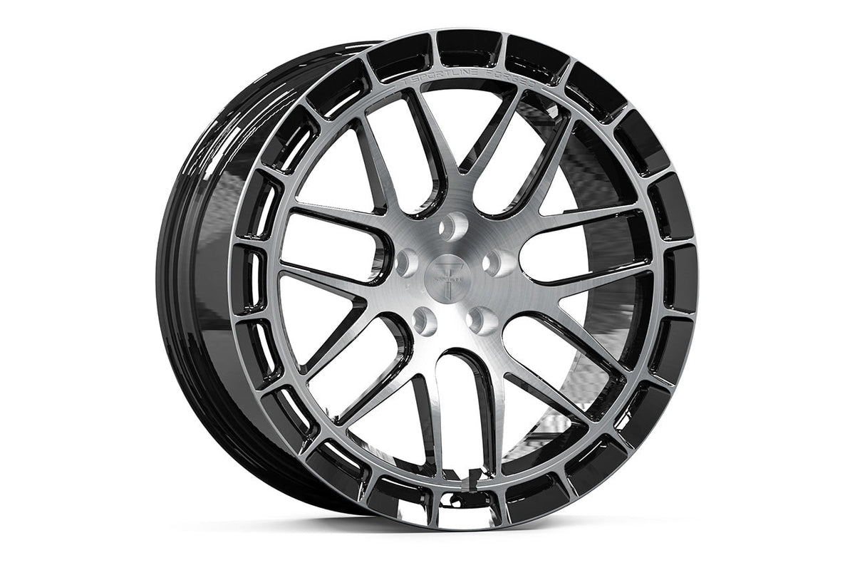 TSW117A 21&quot; Tesla Model S Plaid &amp; Long Range Fully Forged Lightweight Tesla Wheel (Set of 4)