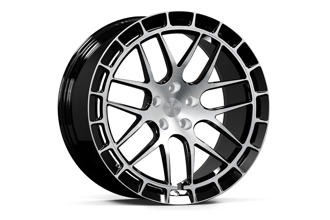 TSW117A 21" Tesla Model S Plaid & Long Range Fully Forged Lightweight Tesla Wheel (Set of 4)