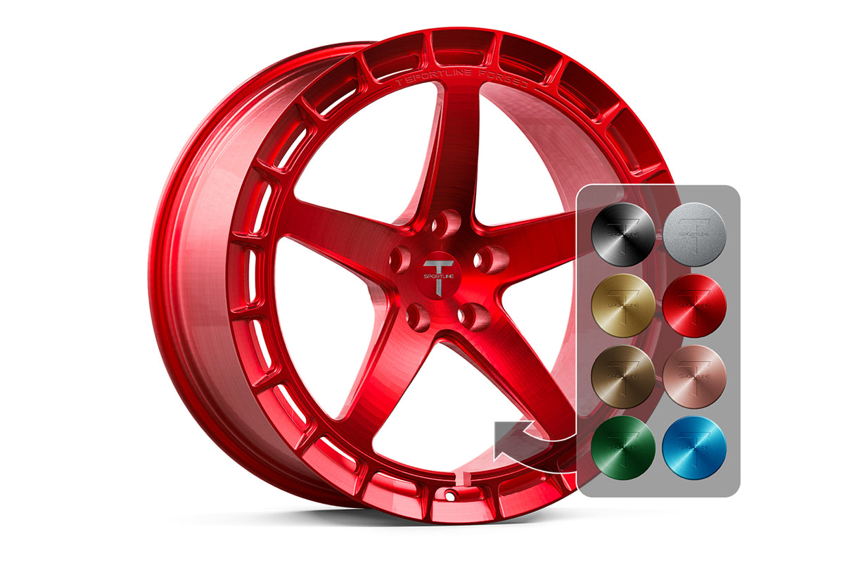 TSW150A 21&quot; Tesla Model S Plaid &amp; Long Range Fully Forged Lightweight Tesla Wheel (Set of 4)