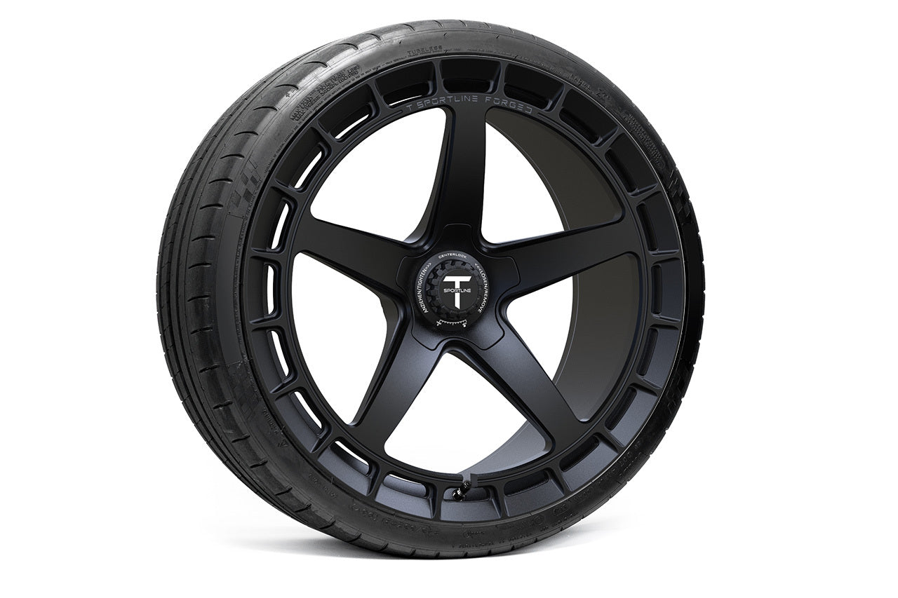 MASTER TEMPLATE - 21" Superwide Tesla Model S Plaid & Long Range Fully Forged Lightweight Tesla Wheels and Tire Packages