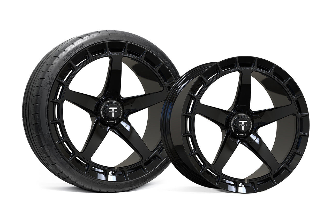MASTER TEMPLATE - 21" Superwide Tesla Model S Plaid & Long Range Fully Forged Lightweight Tesla Wheels and Tire Packages