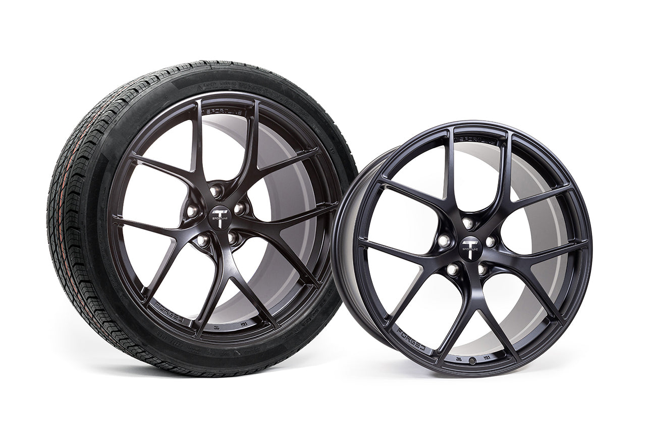 TXL115 19" Tesla Model 3 Fully Forged Lightweight Tesla Wheel and Tire Package (Set of 4)