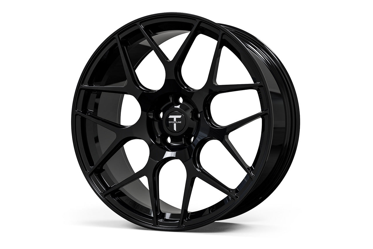 TXL117 21" Tesla Model S Plaid & Long Range Fully Forged Lightweight Tesla Wheel and Tire Package (Set of 4)