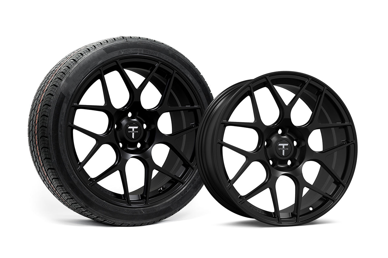 TXL117 19" Tesla Model 3 Fully Forged Lightweight Tesla Wheel and Tire Package (Set of 4)