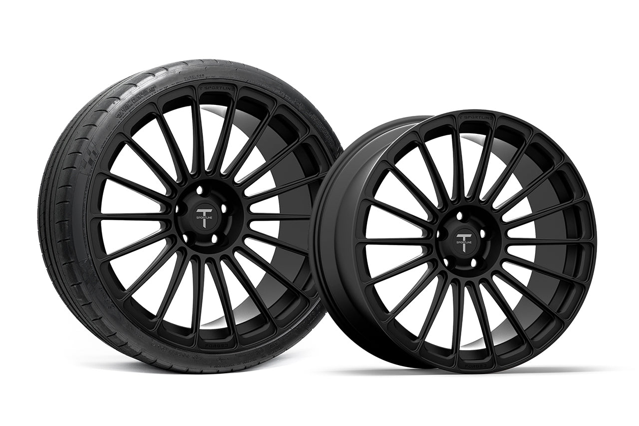 TY118 21" Tesla Model Y Wheel and Tire Package (Set of 4)