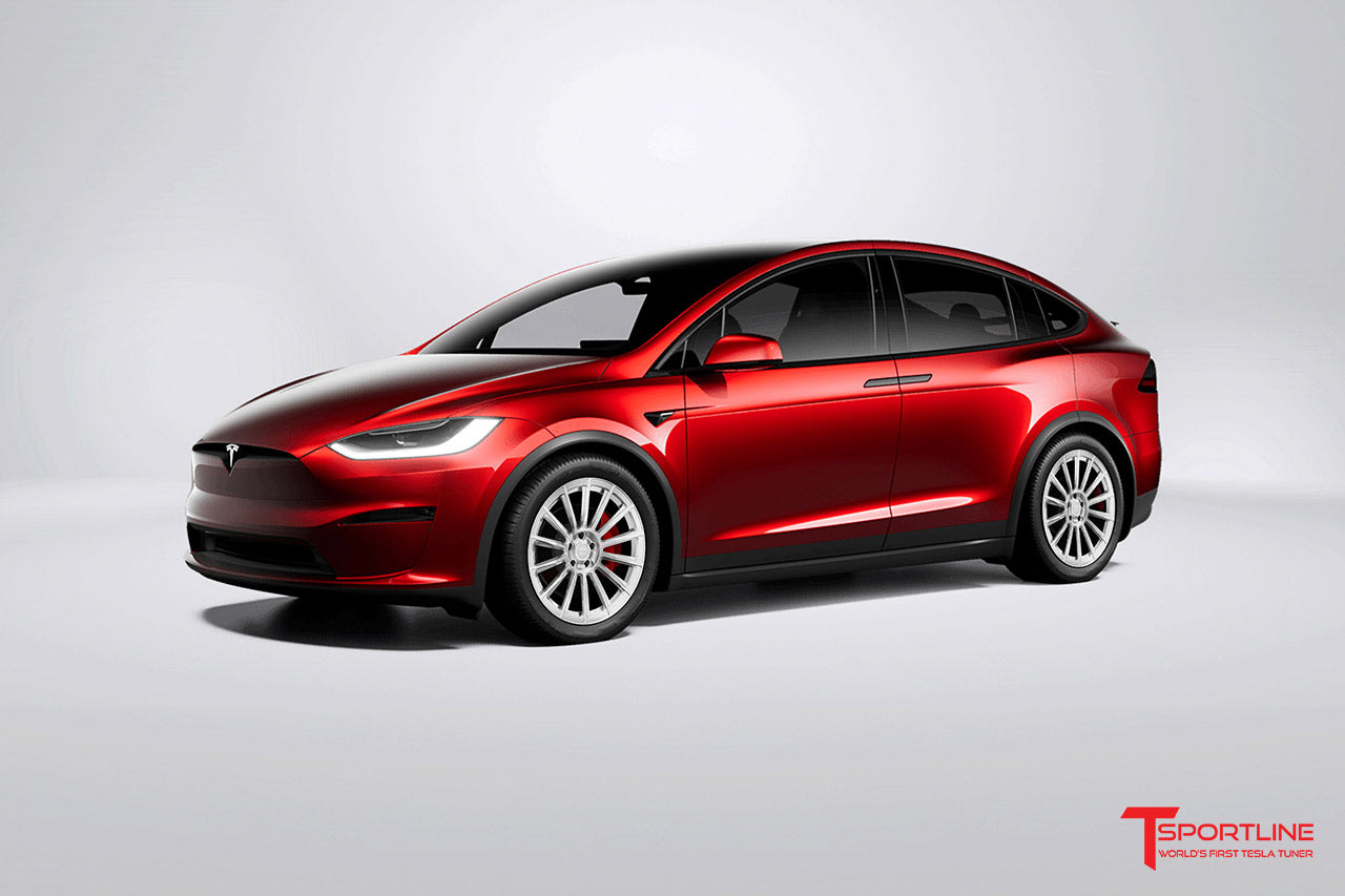 MX114 21" Tesla Model X Long Range & Plaid Wheel (Set of 4)