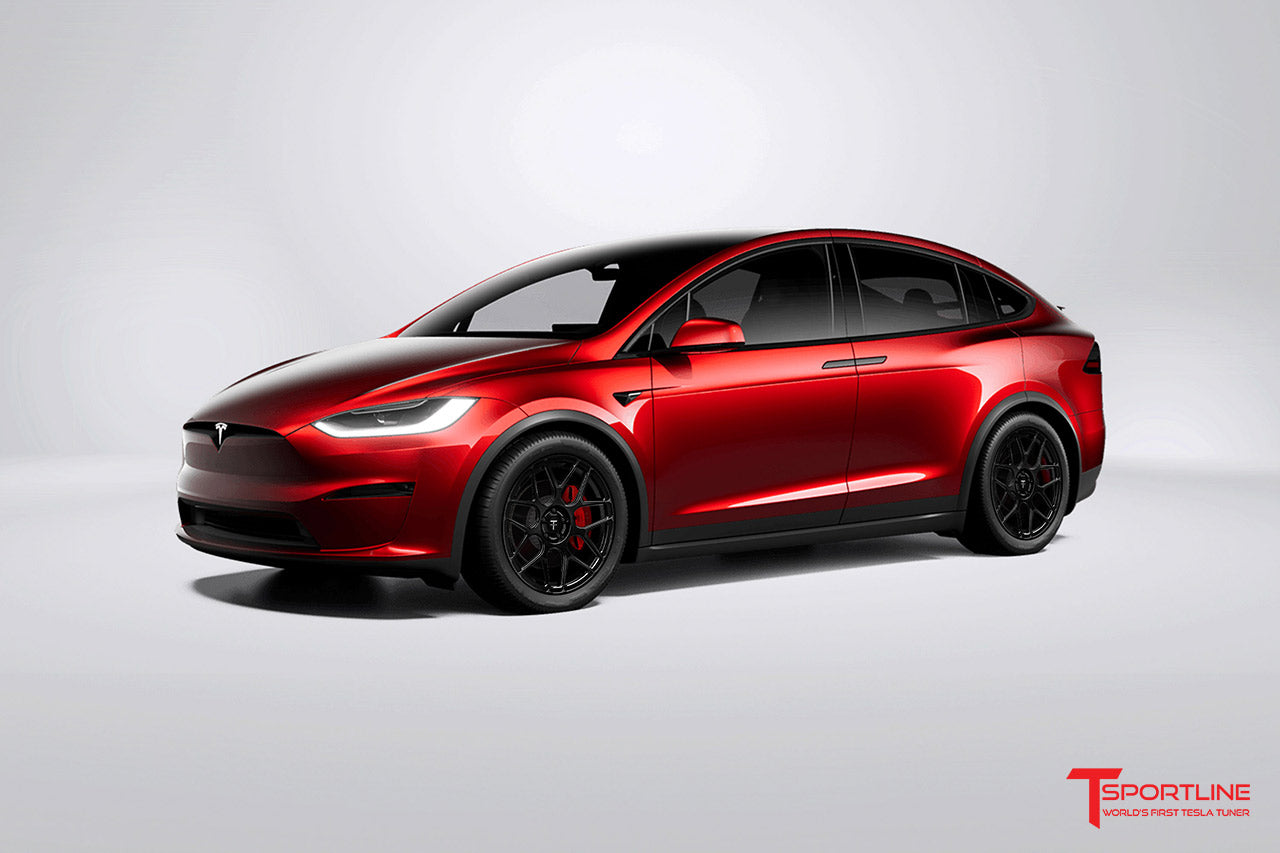 MX117 21" Tesla Model X Long Range & Plaid Wheel (Set of 4)