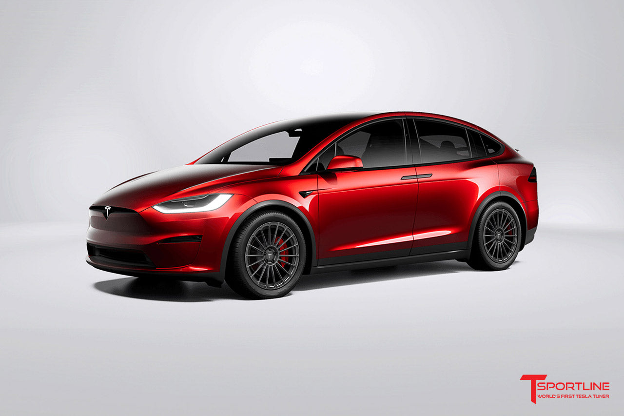 MX118 21" Tesla Model X Long Range & Plaid Wheel (Set of 4)