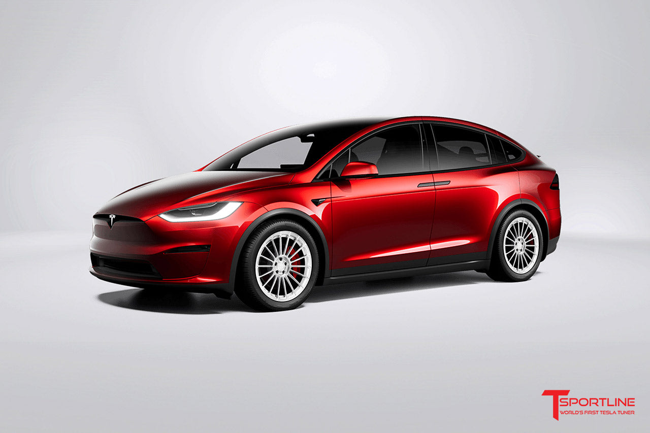 MX118 21" Tesla Model X Long Range & Plaid Wheel (Set of 4)