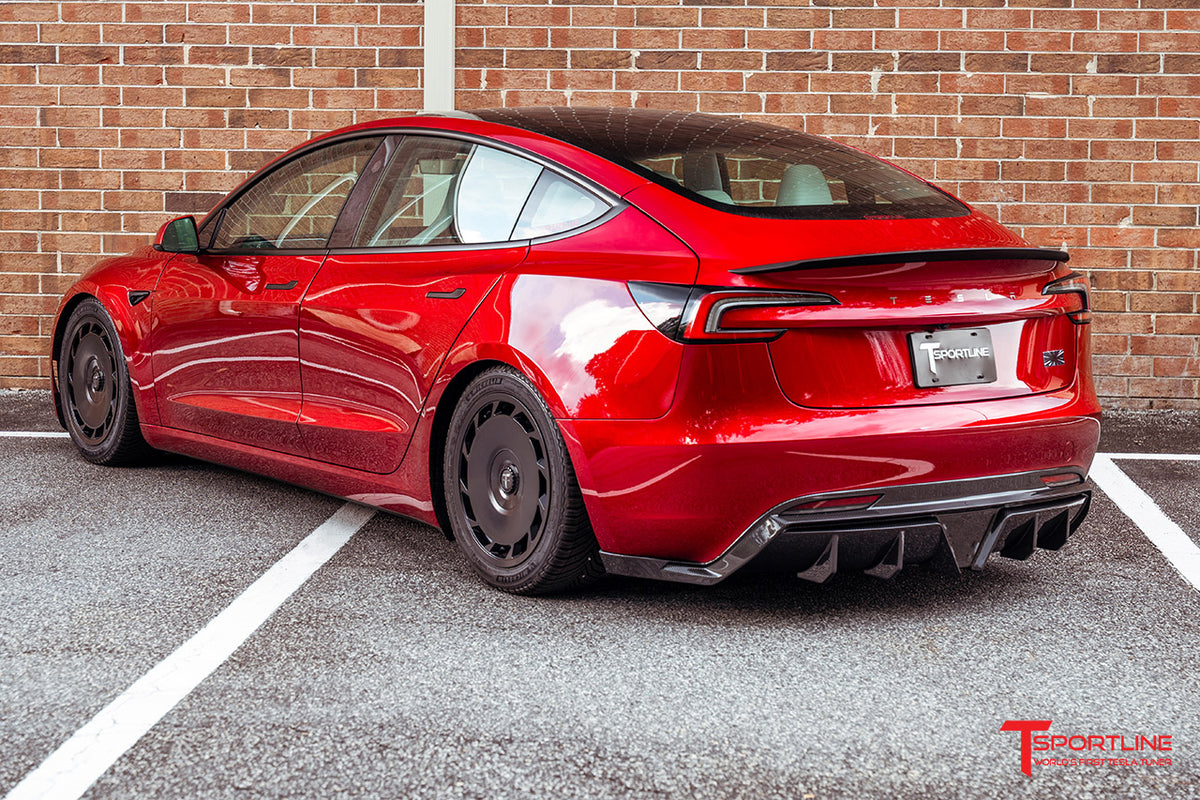 Tesla Model 3 Highland Performance Carbon Fiber Rear Diffuser